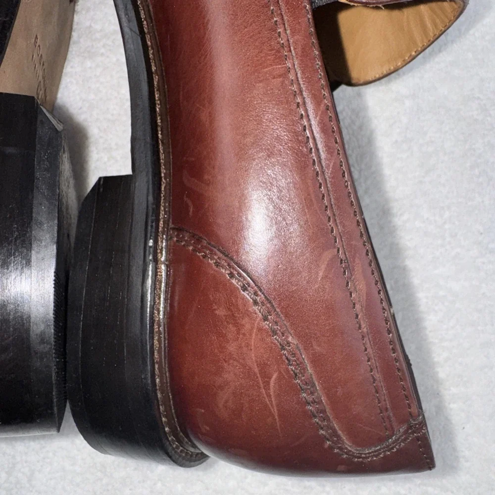 BOSTONIAN First Flex‎ Men's Brown Leather Slip On Loafer 22816 Size 10.5 M